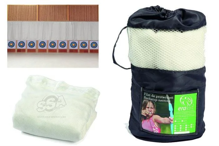 NET KID WHITE FLAME RETARDANT / H 300cm x L