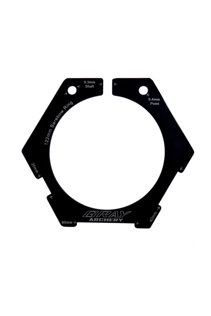 GRAY ARCHERY BAREBOW RING