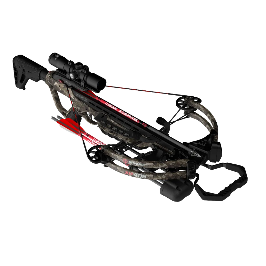 BARNETT EXPLORER XP 405fps 200LBS 4x32mm ILLUM. SCOPE W/RCD CROSSBOW PACKAGE