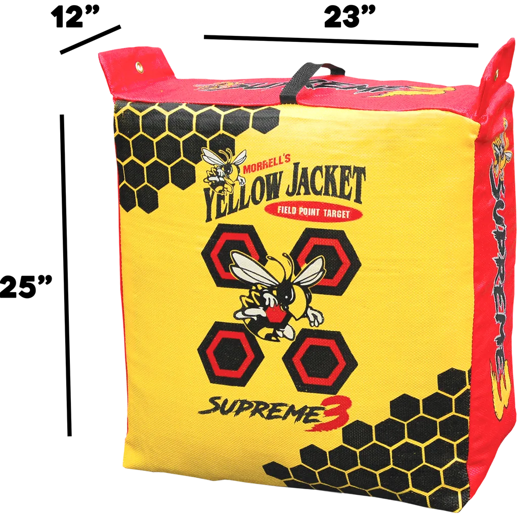 MORRELL PORTABLE TARGET YELLOW JACKET SUPREME 3 - 23"x23"x12"