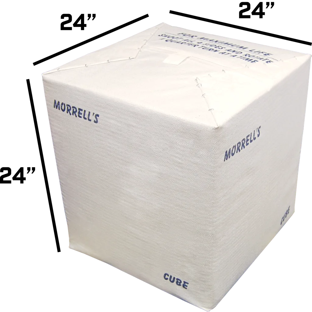 MORRELL TARGET FOAM INDOOR RANG CUBE - 24"x24"x24"
