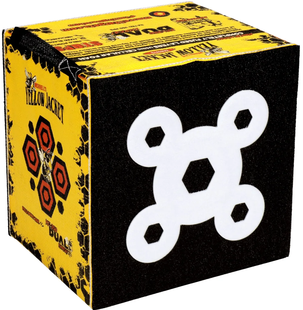MORRELL PORTABLE TARGET YELLOW JACKET YJ-350 DUAL THREAT - 16"x16"x13"