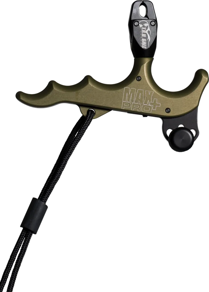 TRU BALL HAND STYLE MAX PRO PLUS THUMB 4-FINGER RELEASE WITH LANYARD TACTICAL