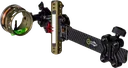 AXCEL LANDSLYDE CARBON PRO SLIDER AVX-41 SCOPE RANGER DOUBLE PIN .019 GREEN/RED FIBER TACTICAL BOWHUNTING