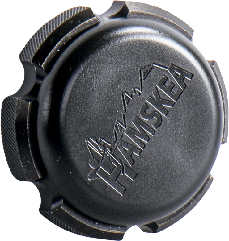 HAMSKEA QUICK CHANGE STABILIZER WEIGHT w/LINX-LOCK TECH 1oz ENDCAP BLACK/RUBBER