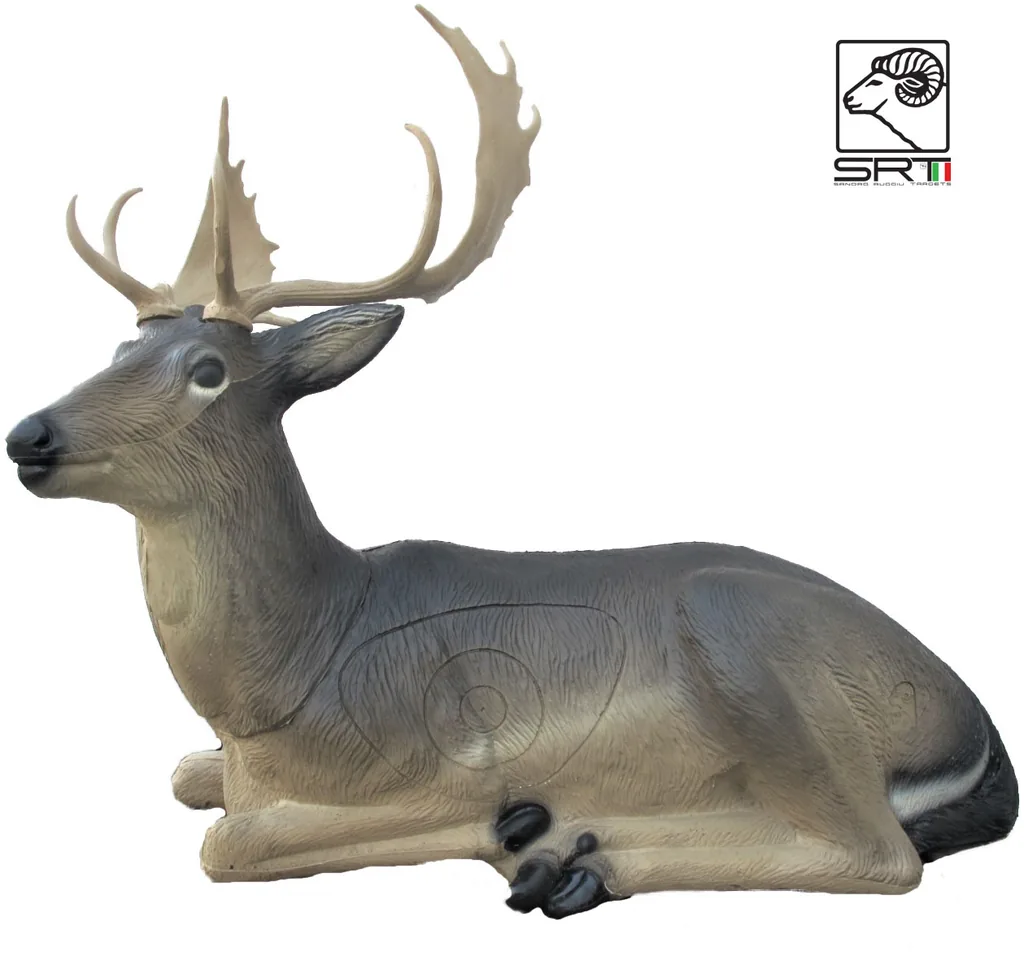 SRT BEDDED DEER MELAS - GROUP 2 - L110cm H62cm 3D TARGET