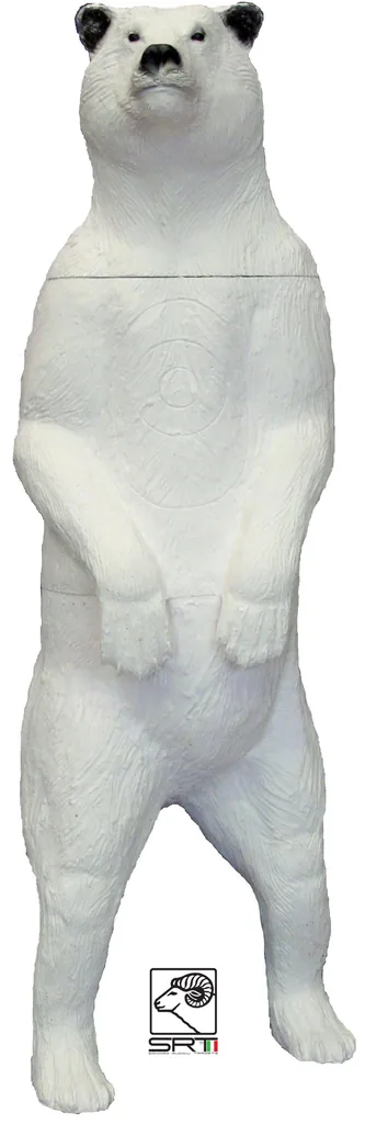 SRT 3D TARGET POLAR BEAR STANDING - GROUP 1 - L55cm H180cm