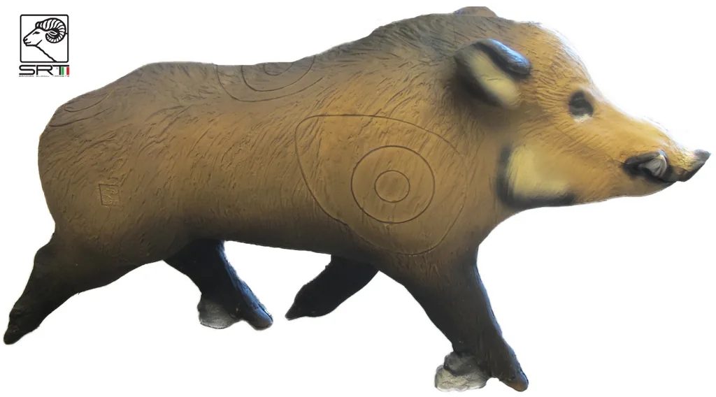 SRT 3D TARGET WILD BOAR RUNNING - GROUP 2 - L133cm H67cm