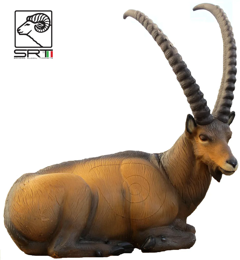 SRT TARGETS 3-D IBEX BEDDED - GROUP 1 - L96cm H43cm