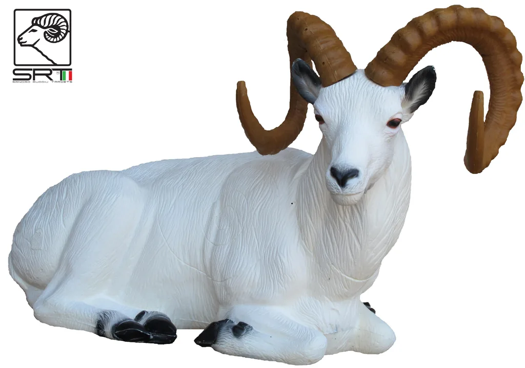 SRT TARGETS 3-D DALL SHEEP BEDDED - GROUP 1 - L96cm H43cm