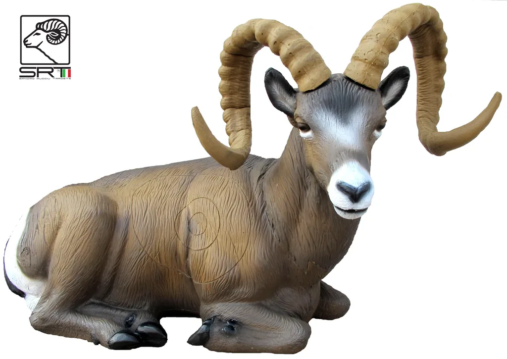 SRT TARGETS 3-D ROCKY MOUNTAIN SHEEP BEDDED- GROUP 1 - L96cm H43cm