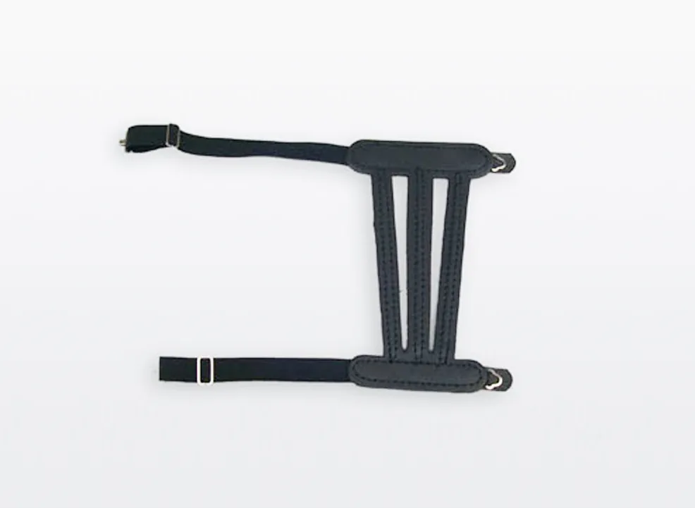 SINGLE ARMGUARDS AB8 JUNIOR LEATHER 2 FASTENERS