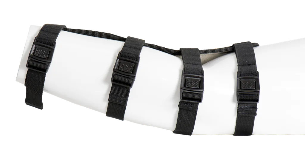 DOUBLE ARMGUARDS LG 25CM POLYESTER 600D 4 FASTENERS