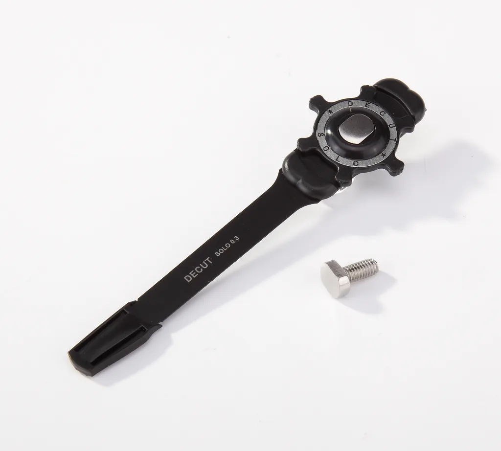 DECUT SOLO WITH SCREW 6/32 AND M4  BLACK CLICKER